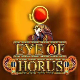 Slots logo of Eye of Horus from RTG (Reel Time Gaming) at Candy Casino